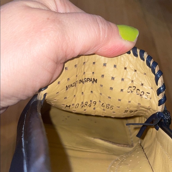 Johnston & Murphy Tan Perforated Loafers - Picture 7 of 9